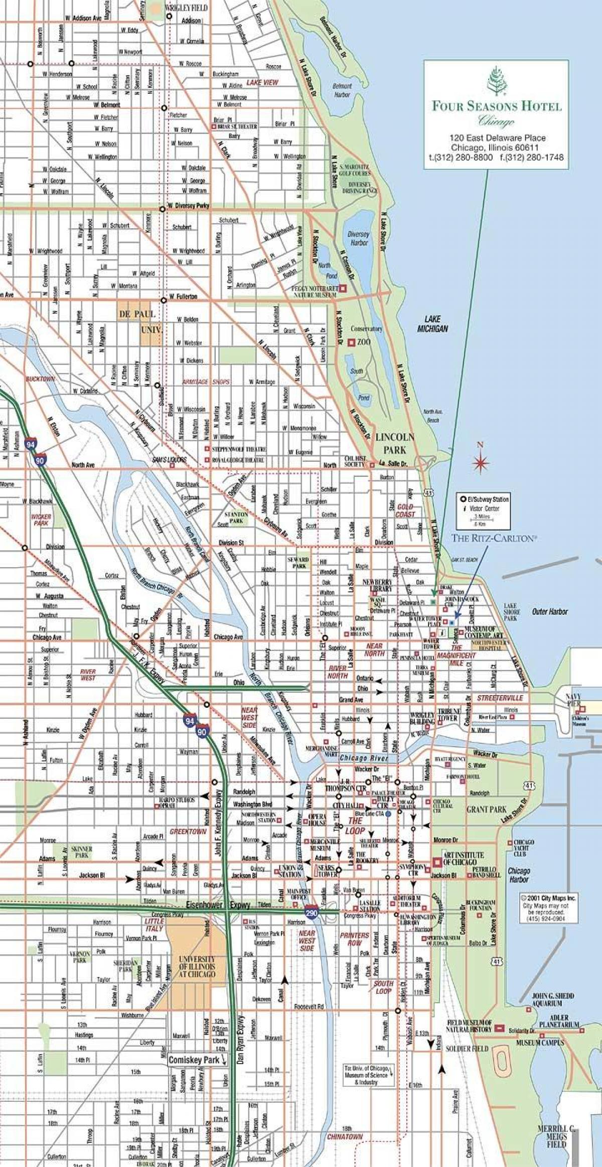 Chicago sokak haritası