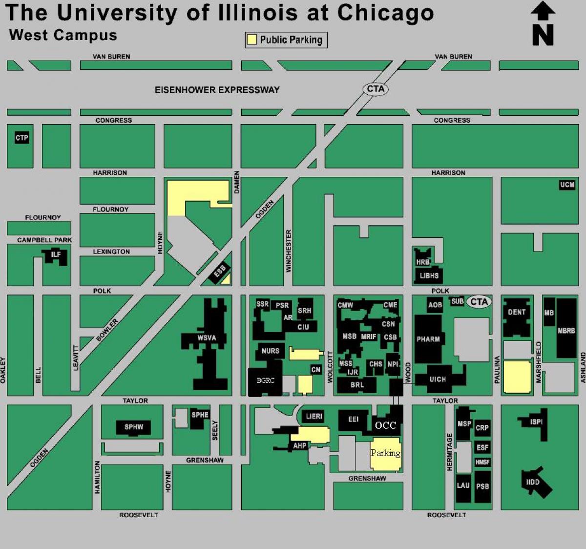 UMB kampüs haritası