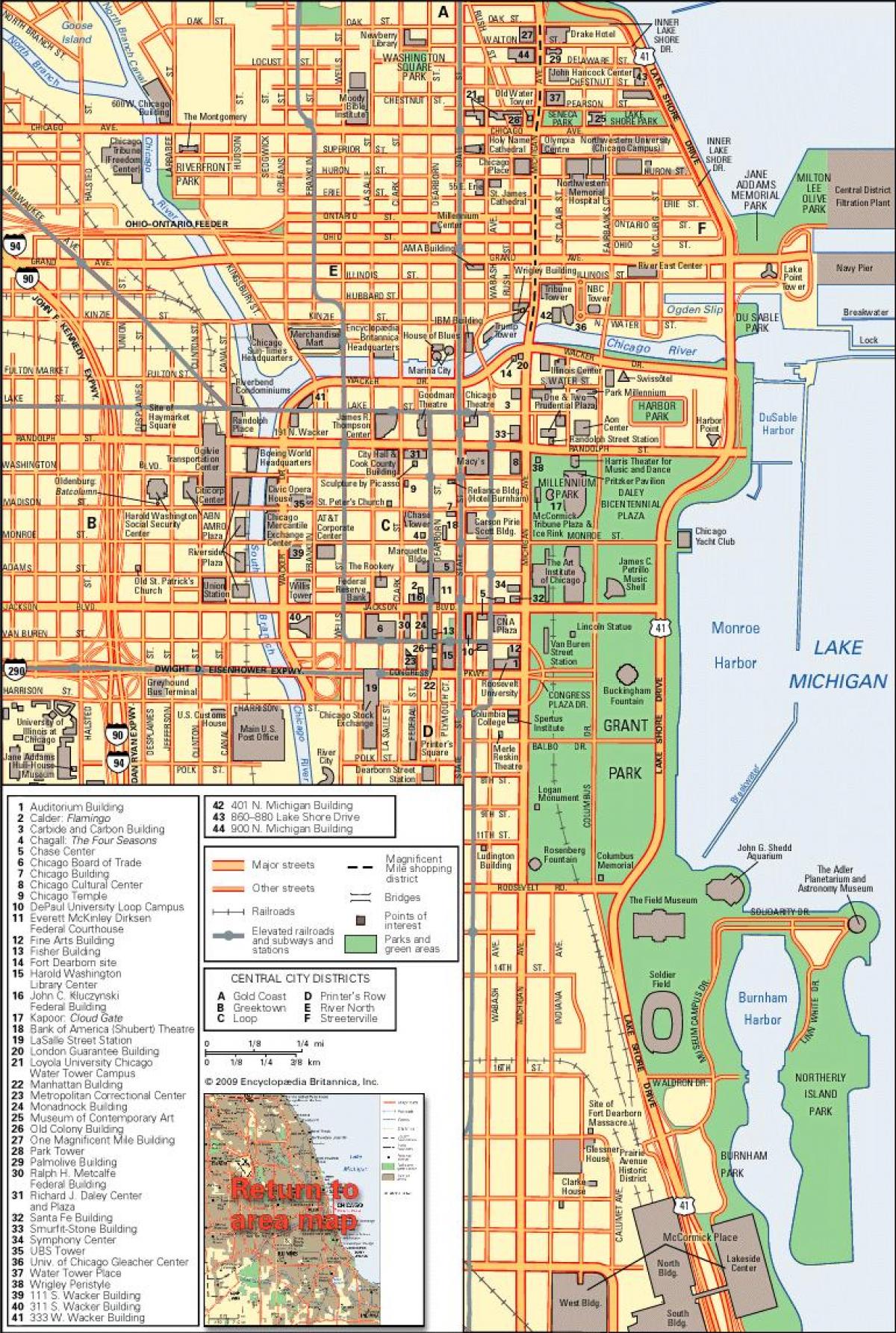 harita downtown Chicago