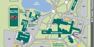 Chicago Üniversitesi kampüs haritası