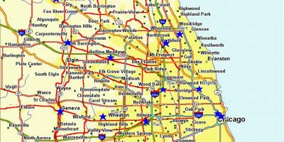 Chicago şehir haritası