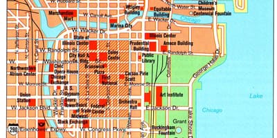 Chicago haritası görülecek