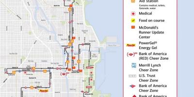 Chicago Maratonu yarış göster