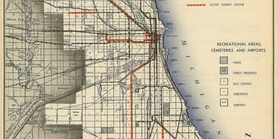 Chicago haritası metro