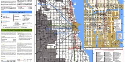 Otobüs güzergahları Chicago göster