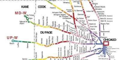 Chicago alan tren göster