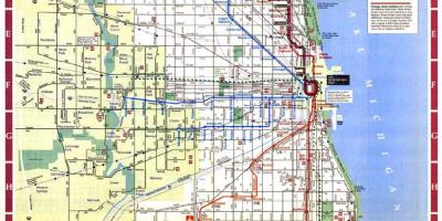 Chicago şehir haritası sınırlar