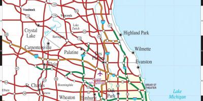 Chicago haritası ıl