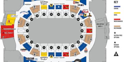United Center suite harita Chicago